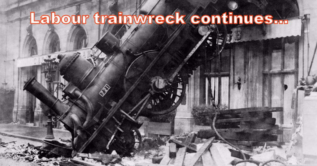 Labour trainwreck continues as another councillor is suspended