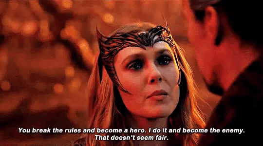 Wanda - that doesnt seem fair